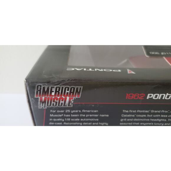 Auto World 1:18 scale 1962 Pontiac Grand Prix Fairfield Collectibles NIB - Picture 6 of 6